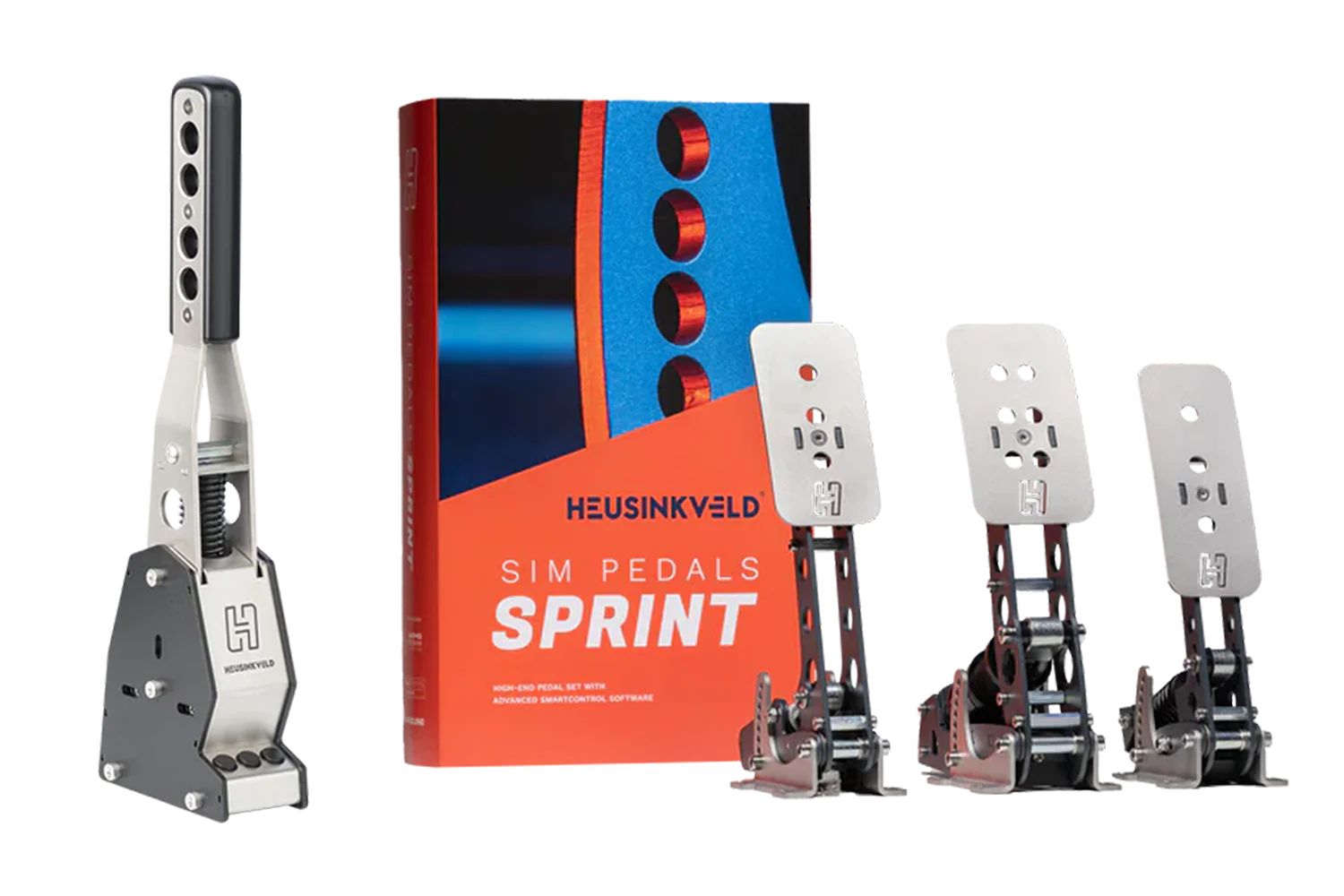 Bundle - Heusinkveld Sprint 3-Pedal Set and Heusinkveld MagShift