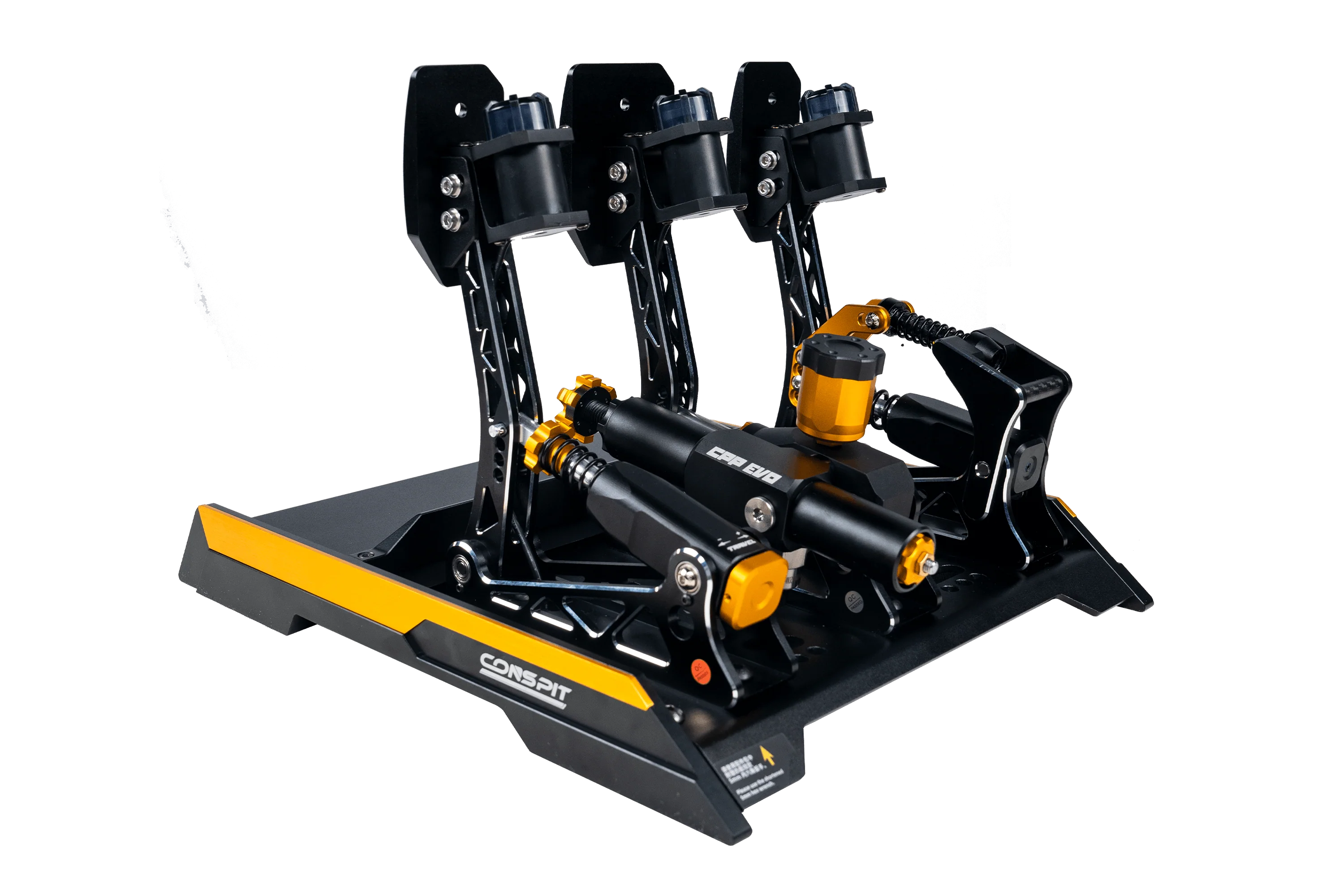 Conspit CPP V2 EVO 3 Pedal Set – Dual-Stage Hydraulic Sim Racing Pedals - Image 4