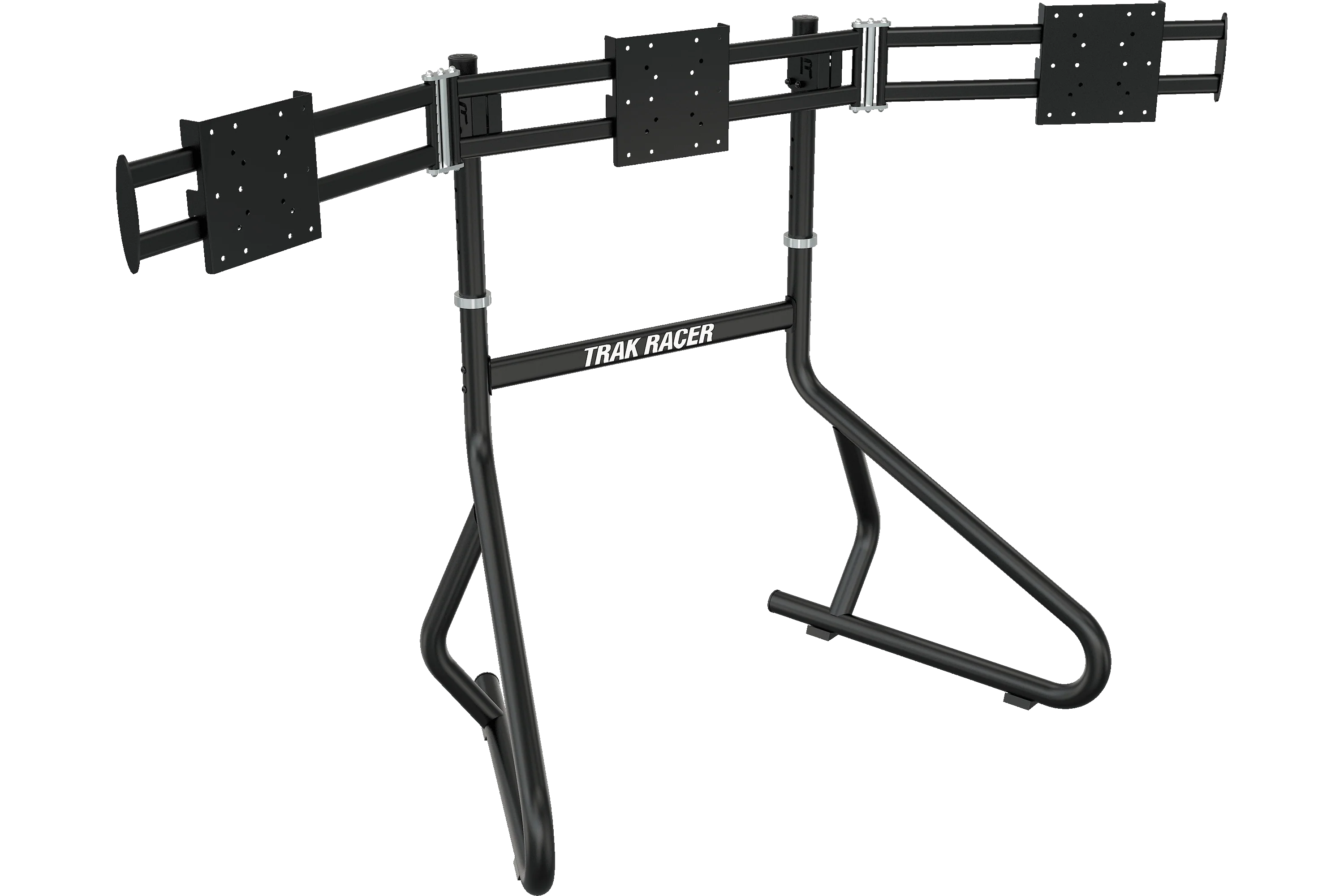 Freestanding Triple Monitor Stand - Supports 22" to 32" Displays - Image 2
