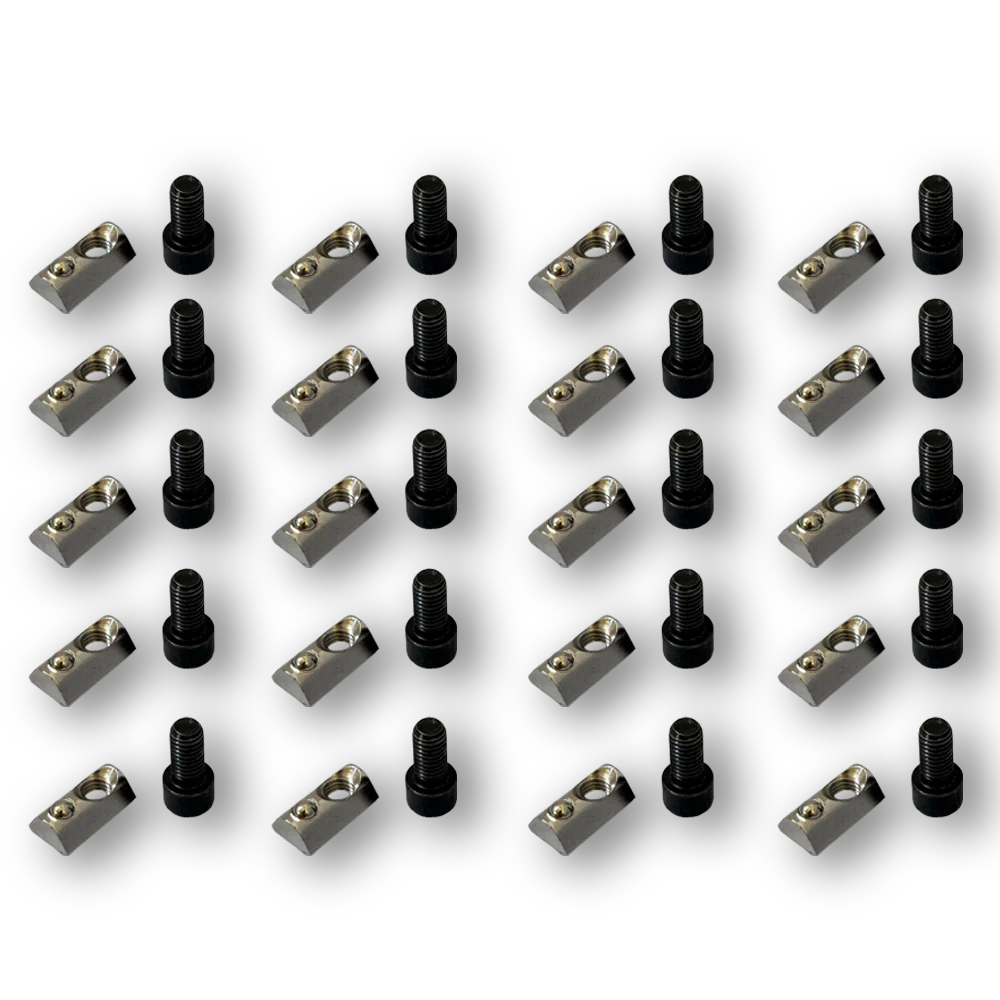 Hex Bolt and Ball-bearing Nut for 8mm T-Slot - Set of 10 or 20 - Image 6