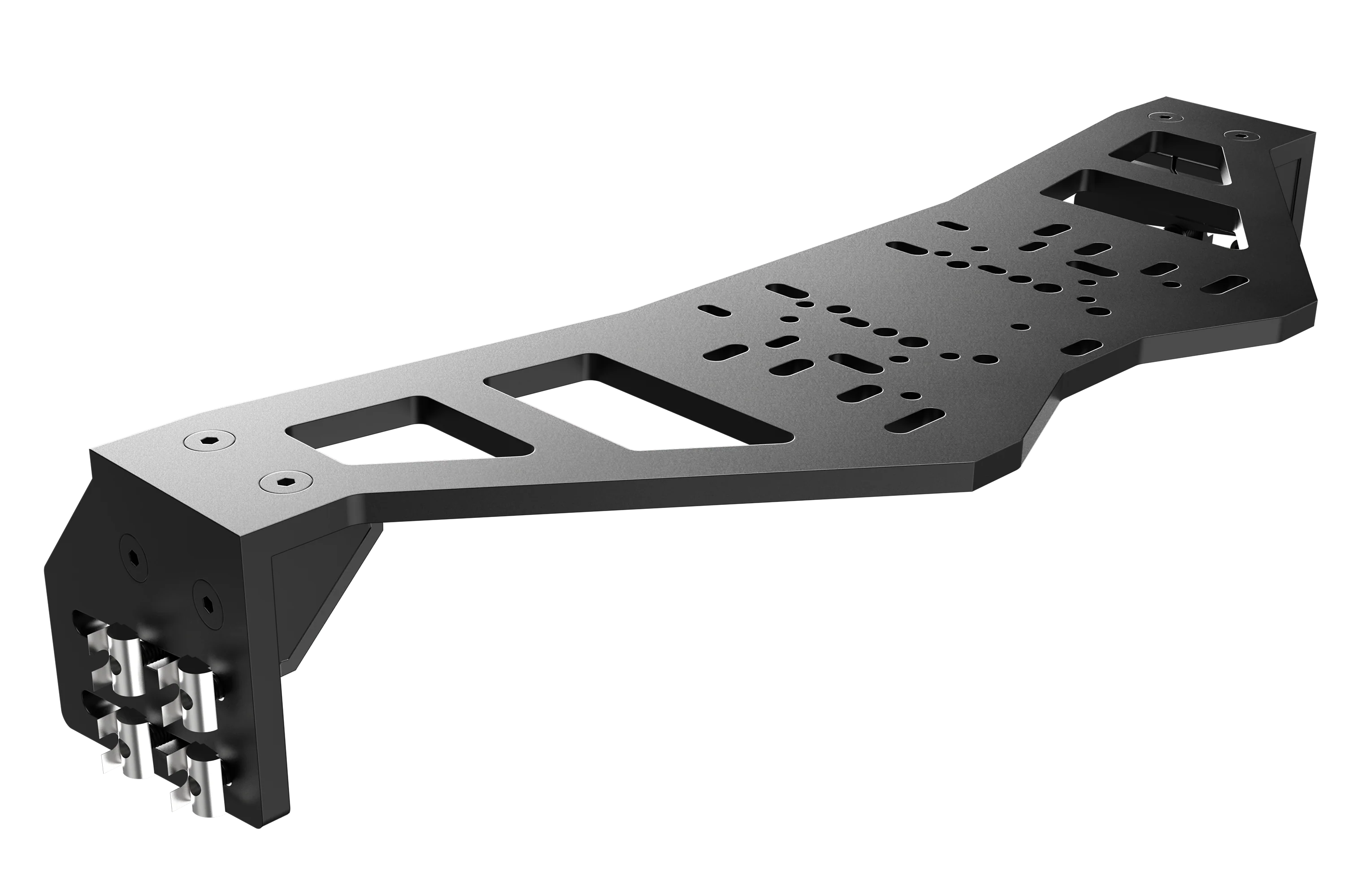 Universal Wheel Base Plate Deck with Full Slide and Angle Adjustment