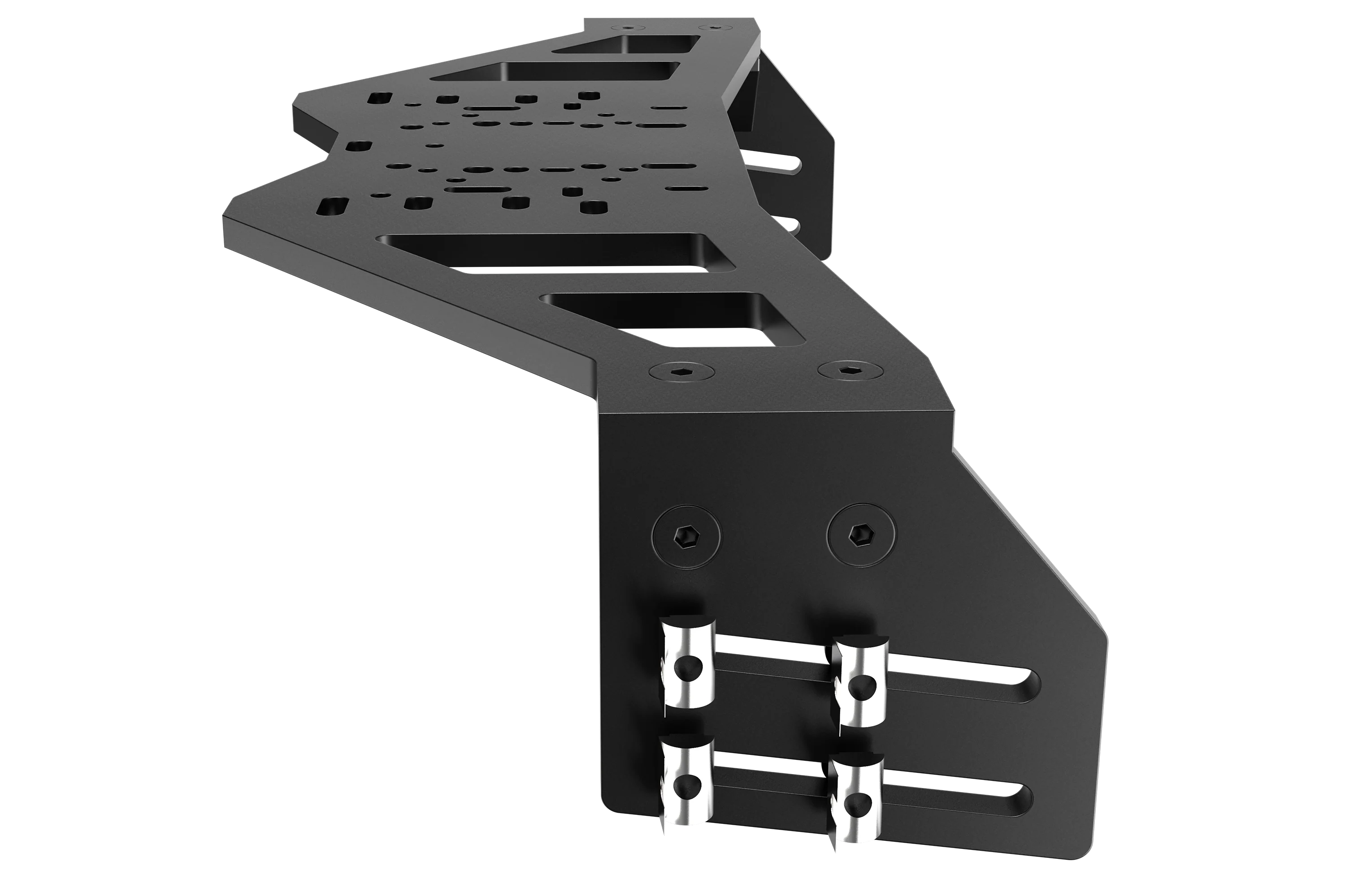 Universal Wheel Base Plate Deck with Full Slide and Angle Adjustment - Image 3